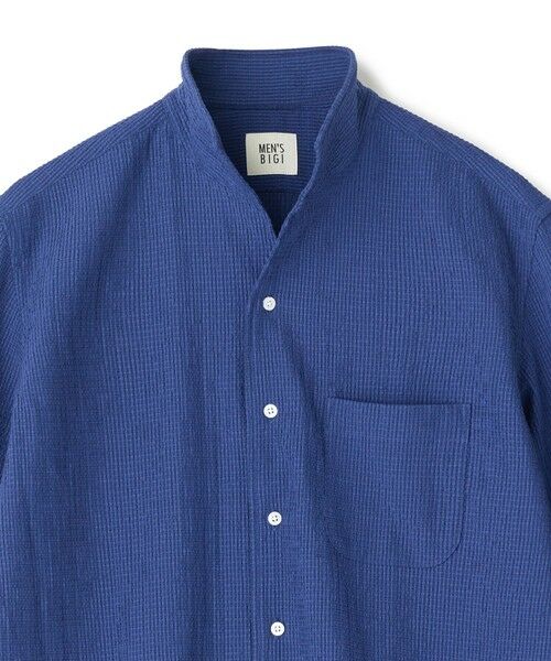 MEN'S BIGI / メンズビギ シャツ・ブラウス | ストレッチサッカー七分袖シャツ＜ストレッチ/通気性＞ | 詳細20