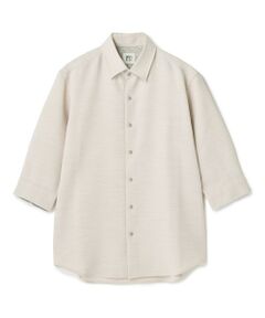 MEN'S BIGI / メンズビギ シャツ・ブラウス | ブッチャー七分袖シャツ＜ストレッチ/イージーケア/吸汗性/通気性＞