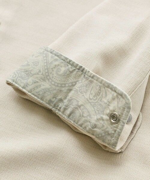 MEN'S BIGI / メンズビギ シャツ・ブラウス | ブッチャー七分袖シャツ＜ストレッチ/イージーケア/吸汗性/通気性＞ | 詳細8