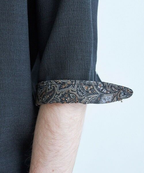 MEN'S BIGI / メンズビギ シャツ・ブラウス | ブッチャー七分袖シャツ＜ストレッチ/イージーケア/吸汗性/通気性＞ | 詳細15