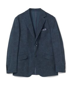 MEN'S BIGI / メンズビギ テーラードジャケット | 【ACTIVE TAILOR】Dot Air ヘリンボーン×千鳥格子/デニム柄 セットアップジャケット＜通気性/吸水速乾/ストレッチ＞