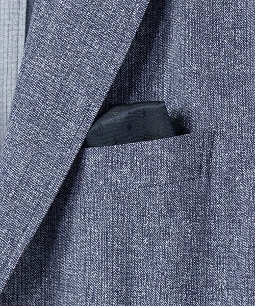 MEN'S BIGI / メンズビギ テーラードジャケット | 【ACTIVE TAILOR】Dot Air ヘリンボーン×千鳥格子/デニム柄 セットアップジャケット＜通気性/吸水速乾/ストレッチ＞ | 詳細15