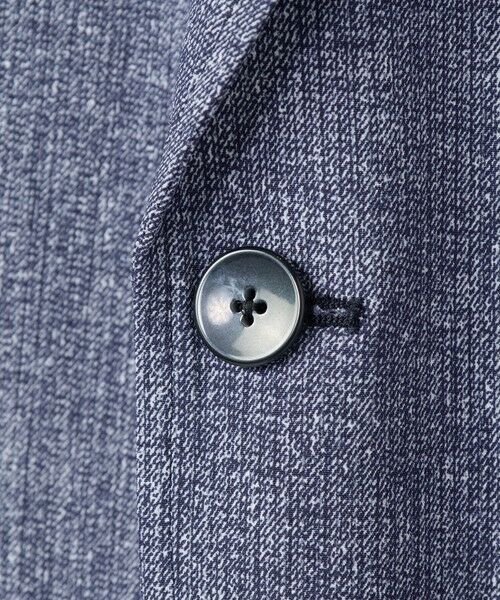 MEN'S BIGI / メンズビギ テーラードジャケット | 【ACTIVE TAILOR】Dot Air ヘリンボーン×千鳥格子/デニム柄 セットアップジャケット＜通気性/吸水速乾/ストレッチ＞ | 詳細16