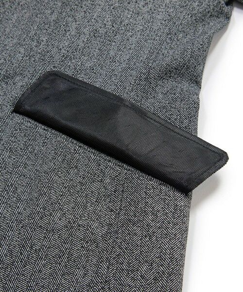 MEN'S BIGI / メンズビギ テーラードジャケット | 【ACTIVE TAILOR】Dot Air ヘリンボーン×千鳥格子/デニム柄 セットアップジャケット＜通気性/吸水速乾/ストレッチ＞ | 詳細30