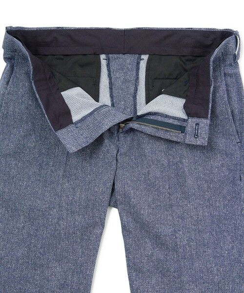 MEN'S BIGI / メンズビギ スラックス・ドレスパンツ | 【ACTIVE TAILOR】Dot Air ヘリンボーン×千鳥格子/デニム柄 セットアップパンツ＜通気性/吸水速乾/ストレッチ＞ | 詳細13