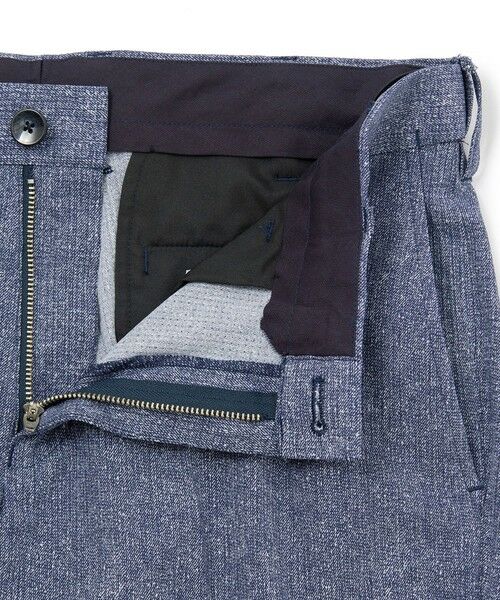 MEN'S BIGI / メンズビギ スラックス・ドレスパンツ | 【ACTIVE TAILOR】Dot Air ヘリンボーン×千鳥格子/デニム柄 セットアップパンツ＜通気性/吸水速乾/ストレッチ＞ | 詳細14