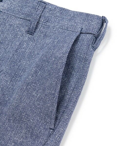 MEN'S BIGI / メンズビギ スラックス・ドレスパンツ | 【ACTIVE TAILOR】Dot Air ヘリンボーン×千鳥格子/デニム柄 セットアップパンツ＜通気性/吸水速乾/ストレッチ＞ | 詳細15