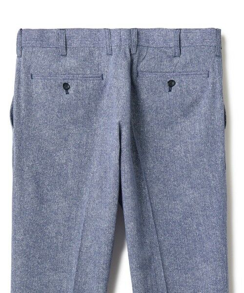 MEN'S BIGI / メンズビギ スラックス・ドレスパンツ | 【ACTIVE TAILOR】Dot Air ヘリンボーン×千鳥格子/デニム柄 セットアップパンツ＜通気性/吸水速乾/ストレッチ＞ | 詳細18