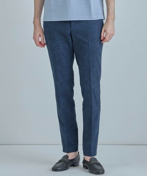 MEN'S BIGI / メンズビギ スラックス・ドレスパンツ | 【ACTIVE TAILOR】Dot Air ヘリンボーン×千鳥格子/デニム柄 セットアップパンツ＜通気性/吸水速乾/ストレッチ＞ | 詳細20
