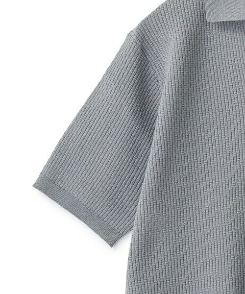MEN'S BIGI / メンズビギ ポロシャツ | バンブーリンクス スキッパーニットポロ | 詳細3