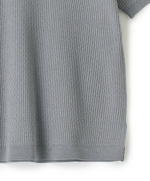 MEN'S BIGI / メンズビギ ポロシャツ | バンブーリンクス スキッパーニットポロ | 詳細4