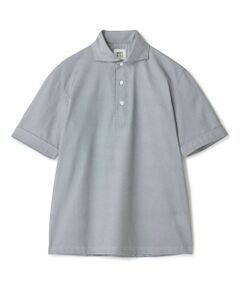MEN'S BIGI / メンズビギ ポロシャツ | ドットメッシュジャージカッタウェイポロシャツ＜通気性、接触冷感＞
