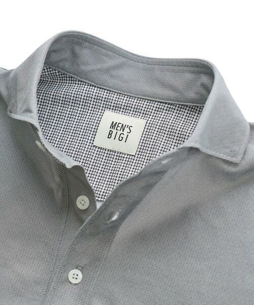 MEN'S BIGI / メンズビギ ポロシャツ | ドットメッシュジャージカッタウェイポロシャツ＜通気性、接触冷感＞ | 詳細2