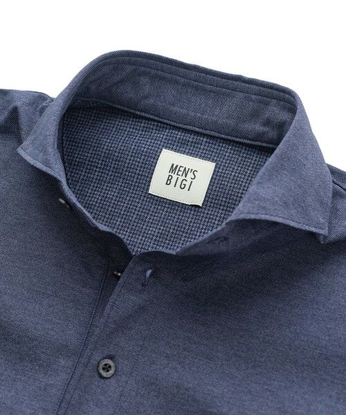 MEN'S BIGI / メンズビギ ポロシャツ | ドットメッシュジャージカッタウェイポロシャツ＜通気性、接触冷感＞ | 詳細21