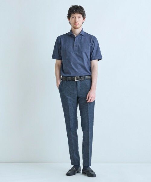 MEN'S BIGI / メンズビギ ポロシャツ | ドットメッシュジャージカッタウェイポロシャツ＜通気性、接触冷感＞ | 詳細17