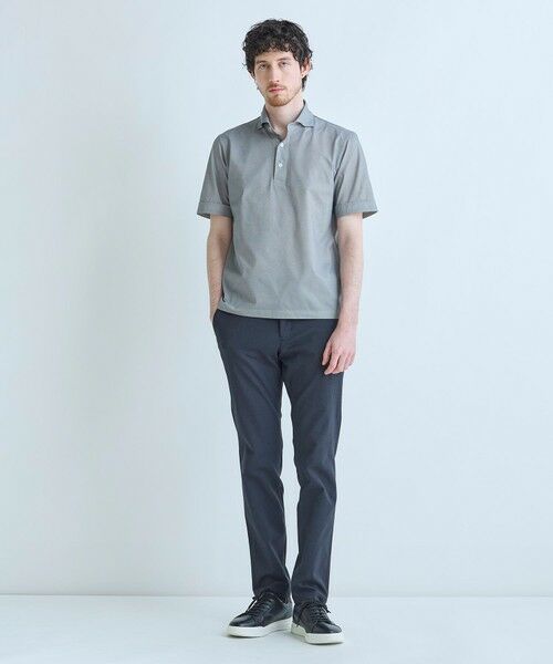 MEN'S BIGI / メンズビギ ポロシャツ | ドットメッシュジャージカッタウェイポロシャツ＜通気性、接触冷感＞ | 詳細18