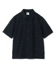 MEN'S BIGI / メンズビギ シャツ・ブラウス | シアージオメトリック半袖シャツ