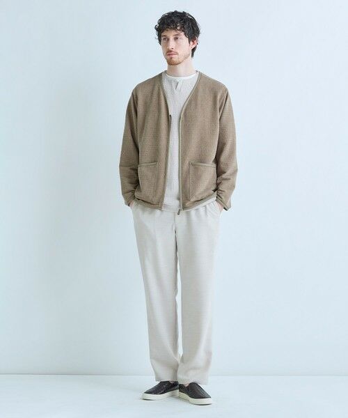 MEN'S BIGI / メンズビギ Tシャツ | フェイクレイヤードキーネック半袖Tシャツ | 詳細6