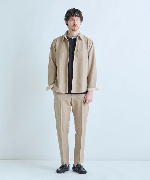 MEN'S BIGI / メンズビギ Tシャツ | フェイクレイヤードキーネック半袖Tシャツ | 詳細14