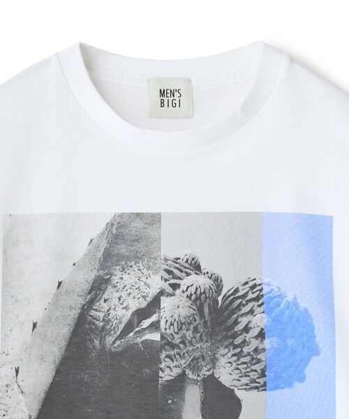 MEN'S BIGI / メンズビギ Tシャツ | 【THE FASCINATED/ザ ファシネイテッド】コラボ サボテンブルーグラフィックTシャツ | 詳細6