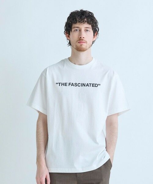 MEN'S BIGI / メンズビギ Tシャツ | 【THE FASCINATED/ザ ファシネイテッド】コラボ サボテンモノクログラフィックTシャツ | 詳細1