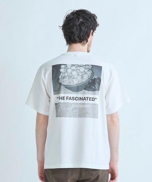 MEN'S BIGI / メンズビギ Tシャツ | 【THE FASCINATED/ザ ファシネイテッド】コラボ サボテンモノクログラフィックTシャツ | 詳細3