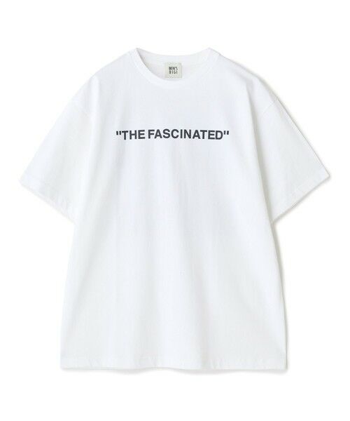MEN'S BIGI / メンズビギ Tシャツ | 【THE FASCINATED/ザ ファシネイテッド】コラボ サボテンモノクログラフィックTシャツ（ホワイト系）
