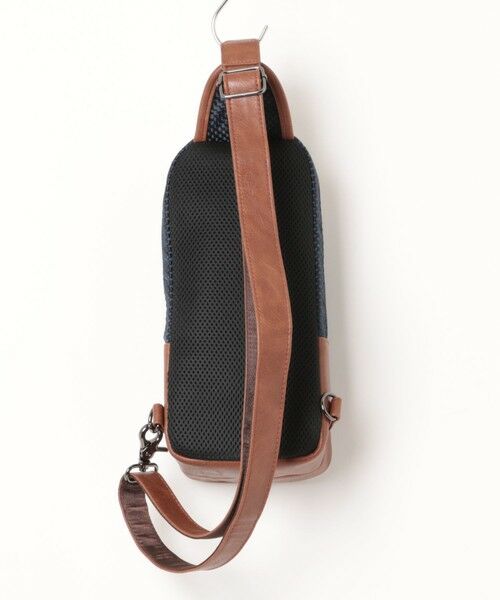 MEN'S BIGI / メンズビギ メッセンジャーバッグ・ウエストポーチ | イチマツ柄ボディバッグ | 詳細1