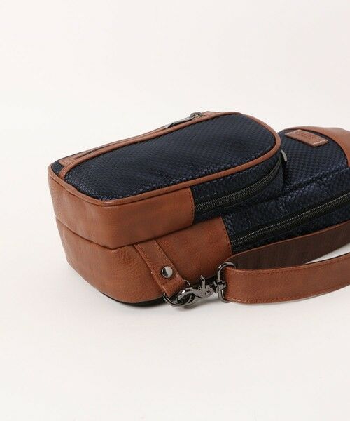 MEN'S BIGI / メンズビギ メッセンジャーバッグ・ウエストポーチ | イチマツ柄ボディバッグ | 詳細2