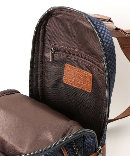 MEN'S BIGI / メンズビギ メッセンジャーバッグ・ウエストポーチ | イチマツ柄ボディバッグ | 詳細3