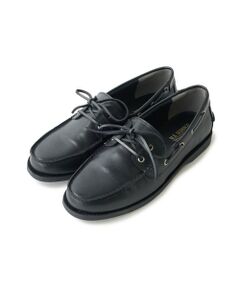 MEN'S BIGI / メンズビギ フラットシューズ | 合皮デッキシューズ