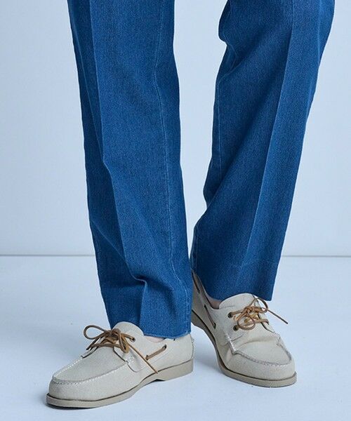 MEN'S BIGI / メンズビギ フラットシューズ | 合皮デッキシューズ | 詳細1