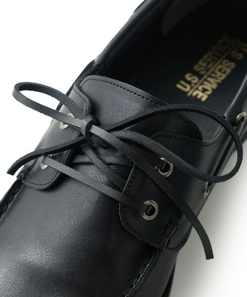 MEN'S BIGI / メンズビギ フラットシューズ | 合皮デッキシューズ | 詳細11