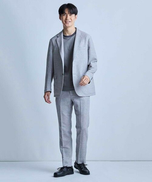 MEN'S BIGI / メンズビギ テーラードジャケット | 【セットアップ対応】カラミ織りテーラードジャケット〈通気性〉 | 詳細2