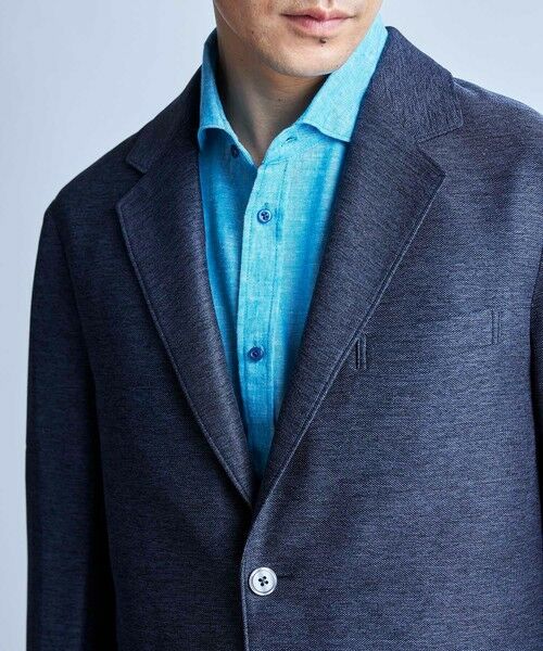 MEN'S BIGI / メンズビギ テーラードジャケット | 【セットアップ対応】カラミ織りテーラードジャケット〈通気性〉 | 詳細21