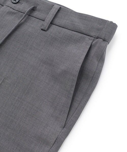 MEN'S BIGI / メンズビギ スラックス・ドレスパンツ | ポリエステルトロピカルスリムイージー<ハンドウォッシャブル> | 詳細13