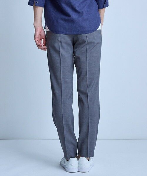 MEN'S BIGI / メンズビギ スラックス・ドレスパンツ | ポリエステルトロピカルスリムイージー<ハンドウォッシャブル> | 詳細6