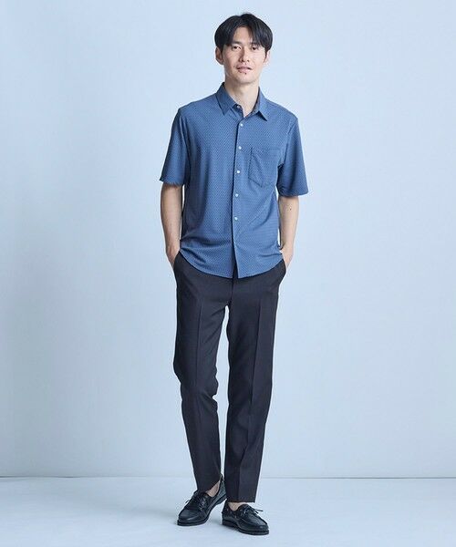 MEN'S BIGI / メンズビギ スラックス・ドレスパンツ | ポリエステルトロピカルスリムイージー<ハンドウォッシャブル> | 詳細18