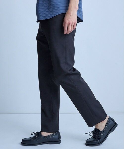 MEN'S BIGI / メンズビギ スラックス・ドレスパンツ | ポリエステルトロピカルスリムイージー<ハンドウォッシャブル> | 詳細19