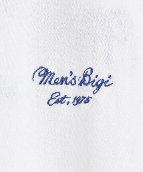MEN'S BIGI / メンズビギ Tシャツ | 50th ANNIVERSARY TEE 刺繍ロゴ | 詳細1