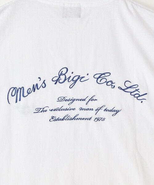 MEN'S BIGI / メンズビギ Tシャツ | 50th ANNIVERSARY TEE 刺繍ロゴ | 詳細2