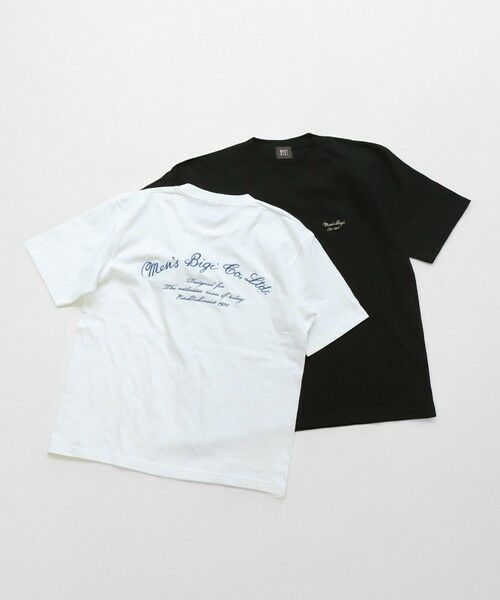 MEN'S BIGI / メンズビギ Tシャツ | 50th ANNIVERSARY TEE 刺繍ロゴ | 詳細3