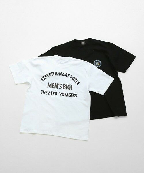 MEN'S BIGI / メンズビギ Tシャツ | 50th ANNIVERSARY TEE アーカイブスタジャンプリント | 詳細3