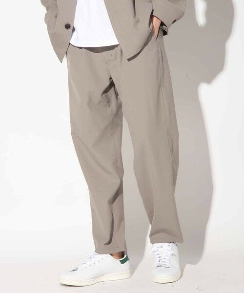 MEN'S BIGI / メンズビギ その他パンツ | ポリエステルオックスパンツ(グレー系)