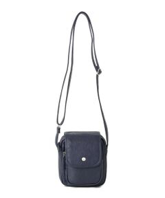 MEN'S BIGI / メンズビギ ショルダーバッグ | レザーライクミニショルダーバッグ