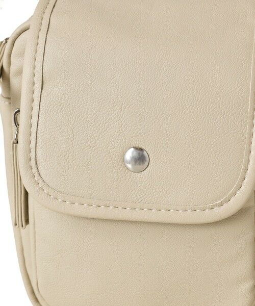 MEN'S BIGI / メンズビギ ショルダーバッグ | レザーライクミニショルダーバッグ | 詳細1