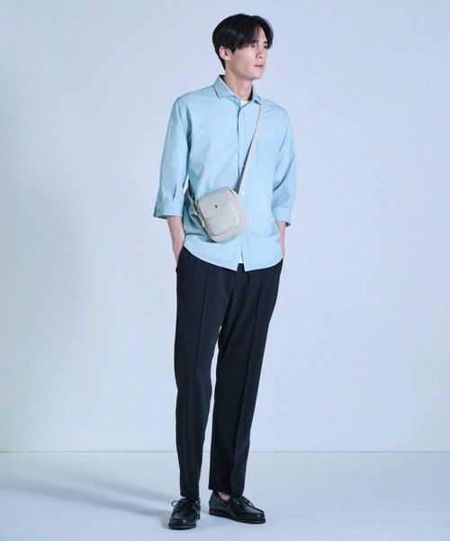 MEN'S BIGI / メンズビギ ショルダーバッグ | レザーライクミニショルダーバッグ | 詳細3