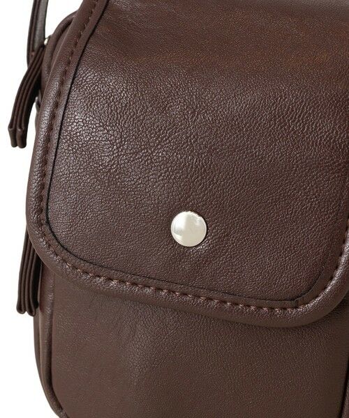 MEN'S BIGI / メンズビギ ショルダーバッグ | レザーライクミニショルダーバッグ | 詳細9