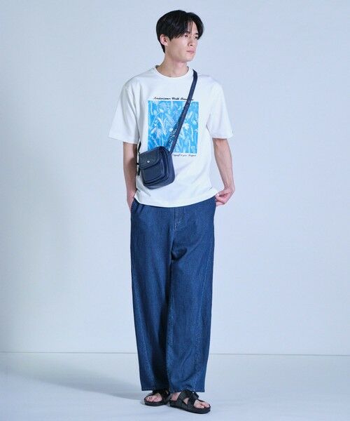 MEN'S BIGI / メンズビギ ショルダーバッグ | レザーライクミニショルダーバッグ | 詳細18