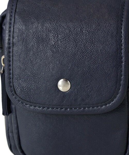 MEN'S BIGI / メンズビギ ショルダーバッグ | レザーライクミニショルダーバッグ | 詳細16
